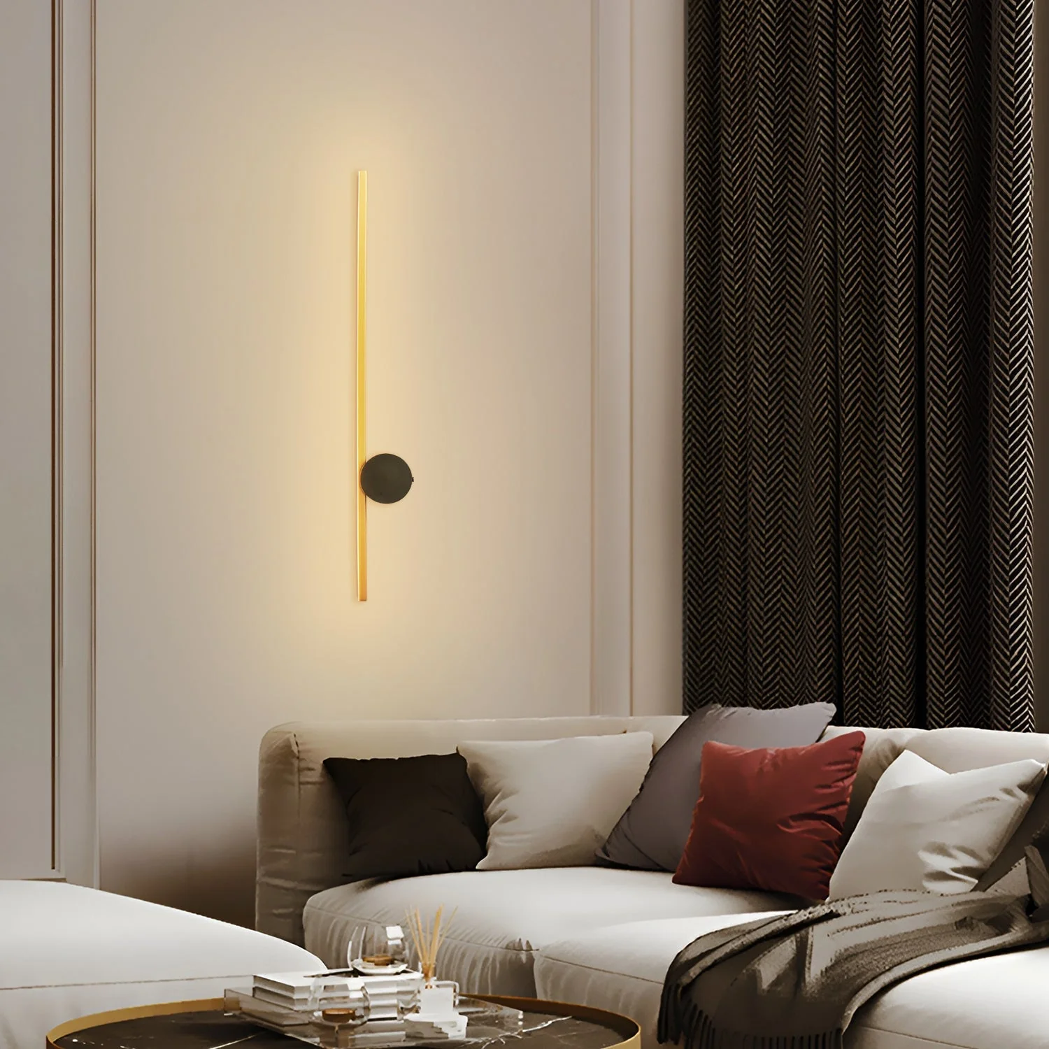 Coordinates 1 Brass Wall Lamp - Image 4