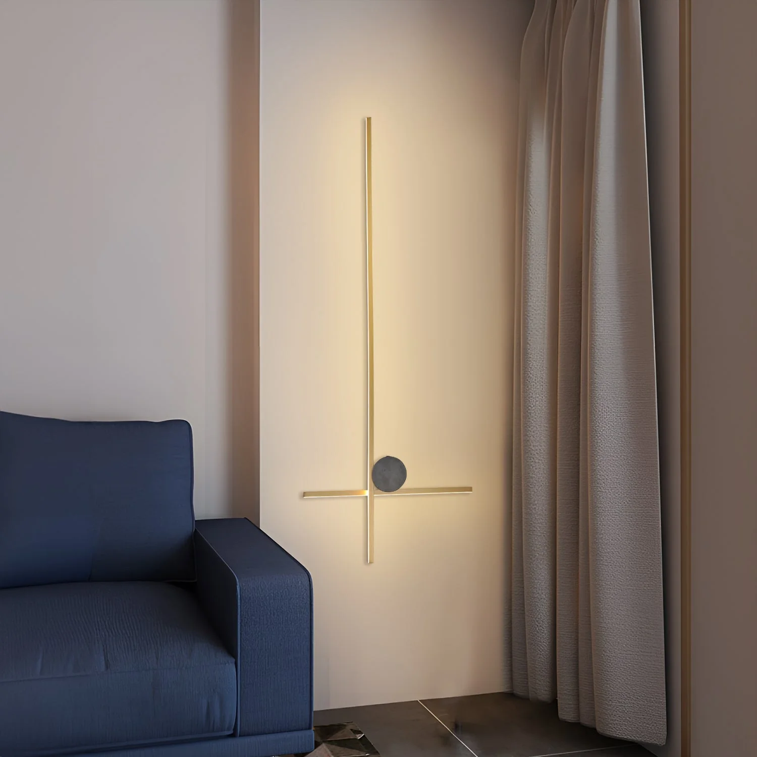Coordinates 2 Brass Wall Lamp - Image 3