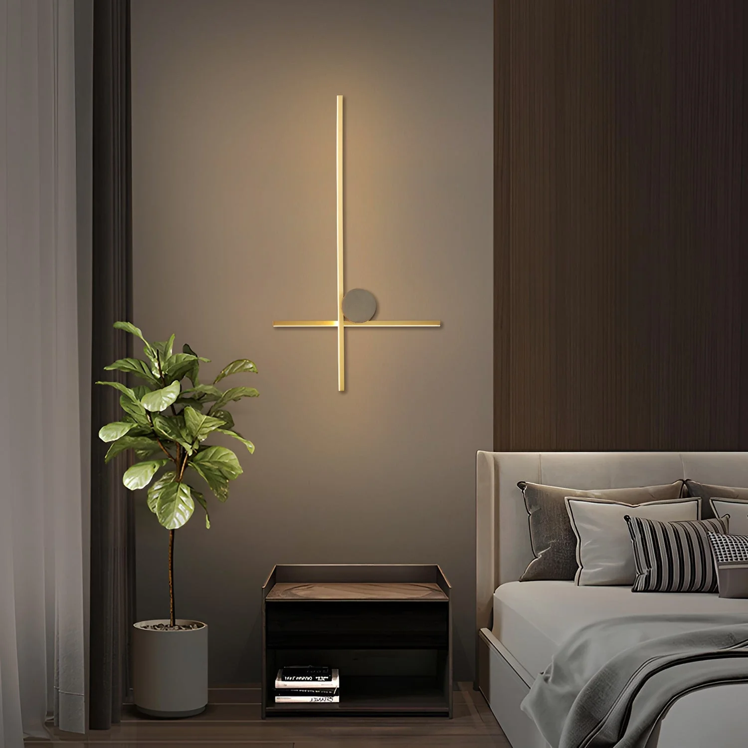 Coordinates 2 Brass Wall Lamp - Image 4