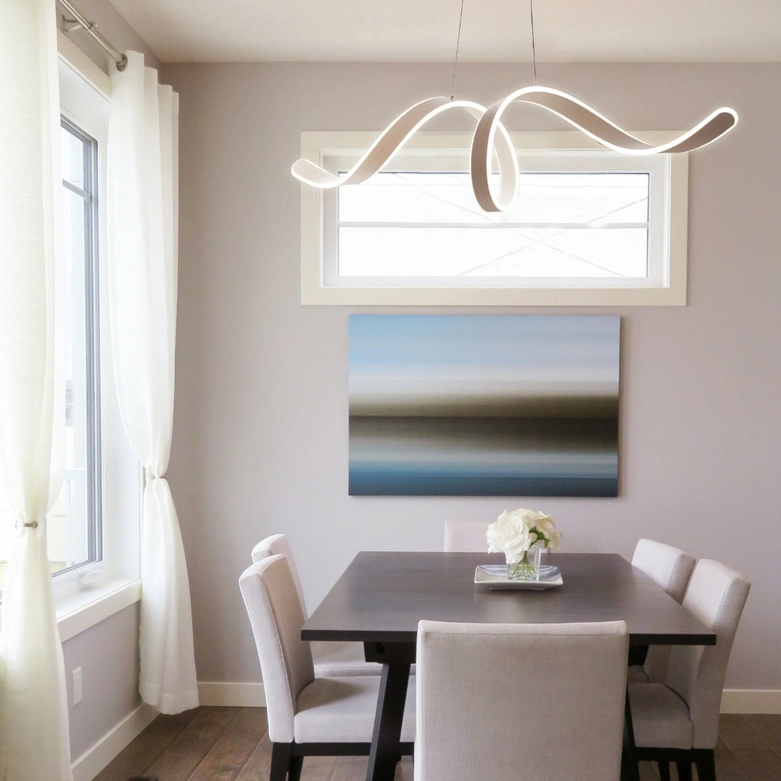 Copenhagen LED Chandelier // White - Image 3