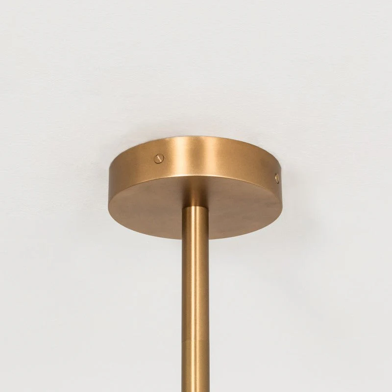 RD15 6 - Light Modern Brass Chandelier 55.63" - Image 8