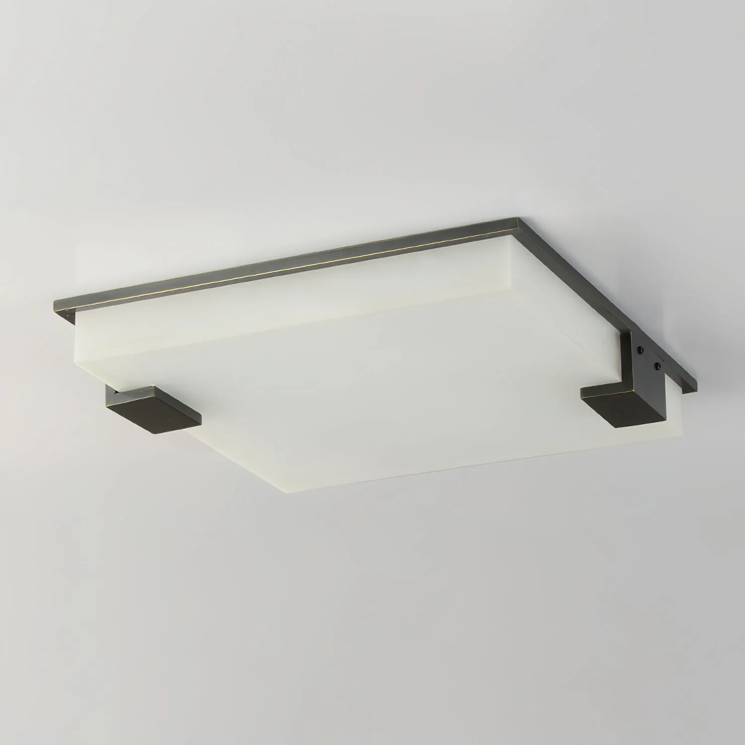 Covet Alabaster Flush Mount Ceiling Light - Image 10
