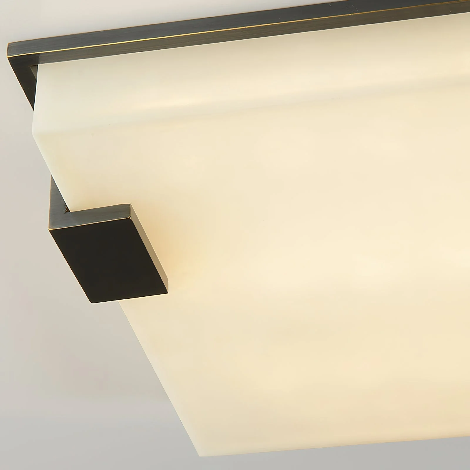 Covet Alabaster Flush Mount Ceiling Light - Image 16