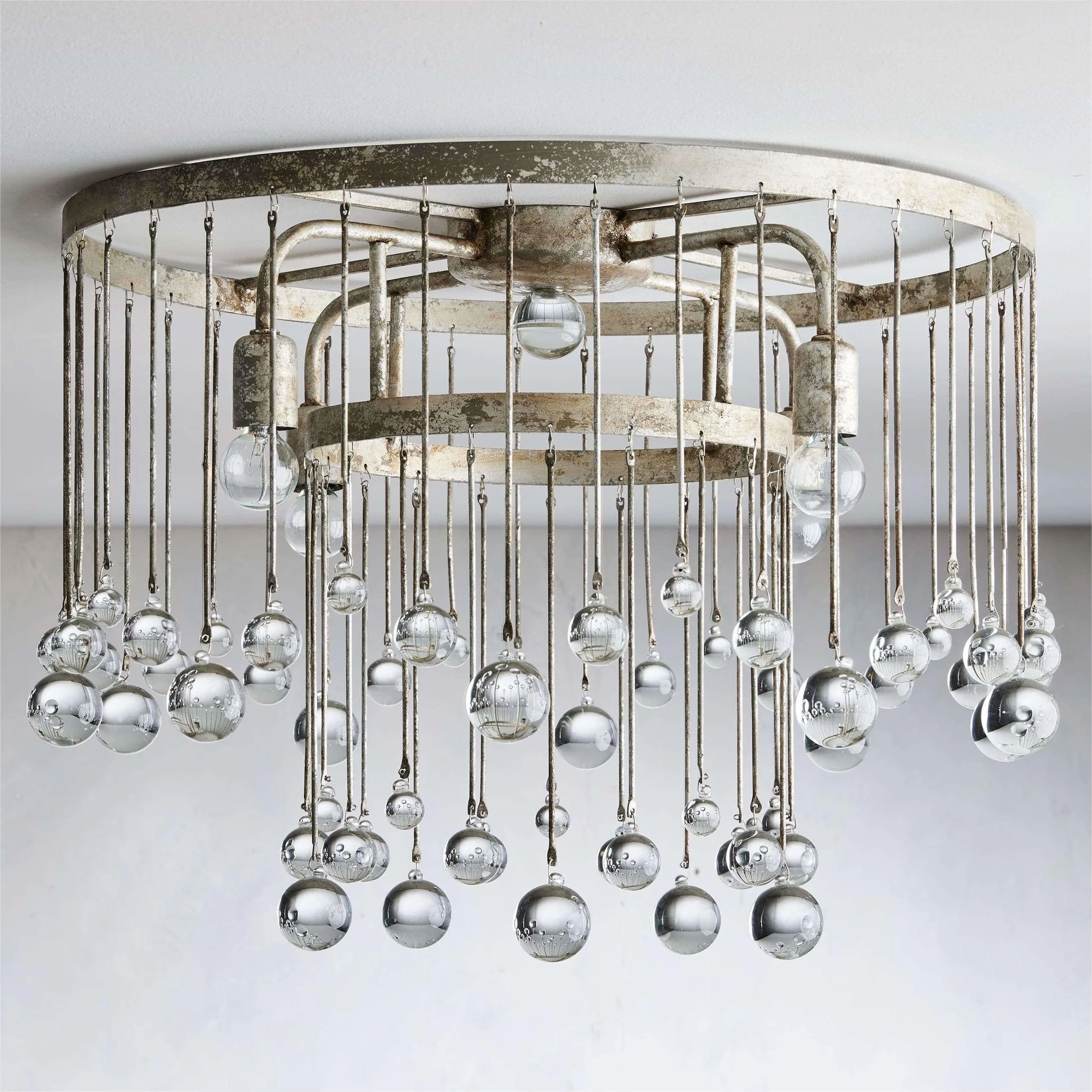 Aubrey Crystal Ball Flushmount Lamp - Image 18