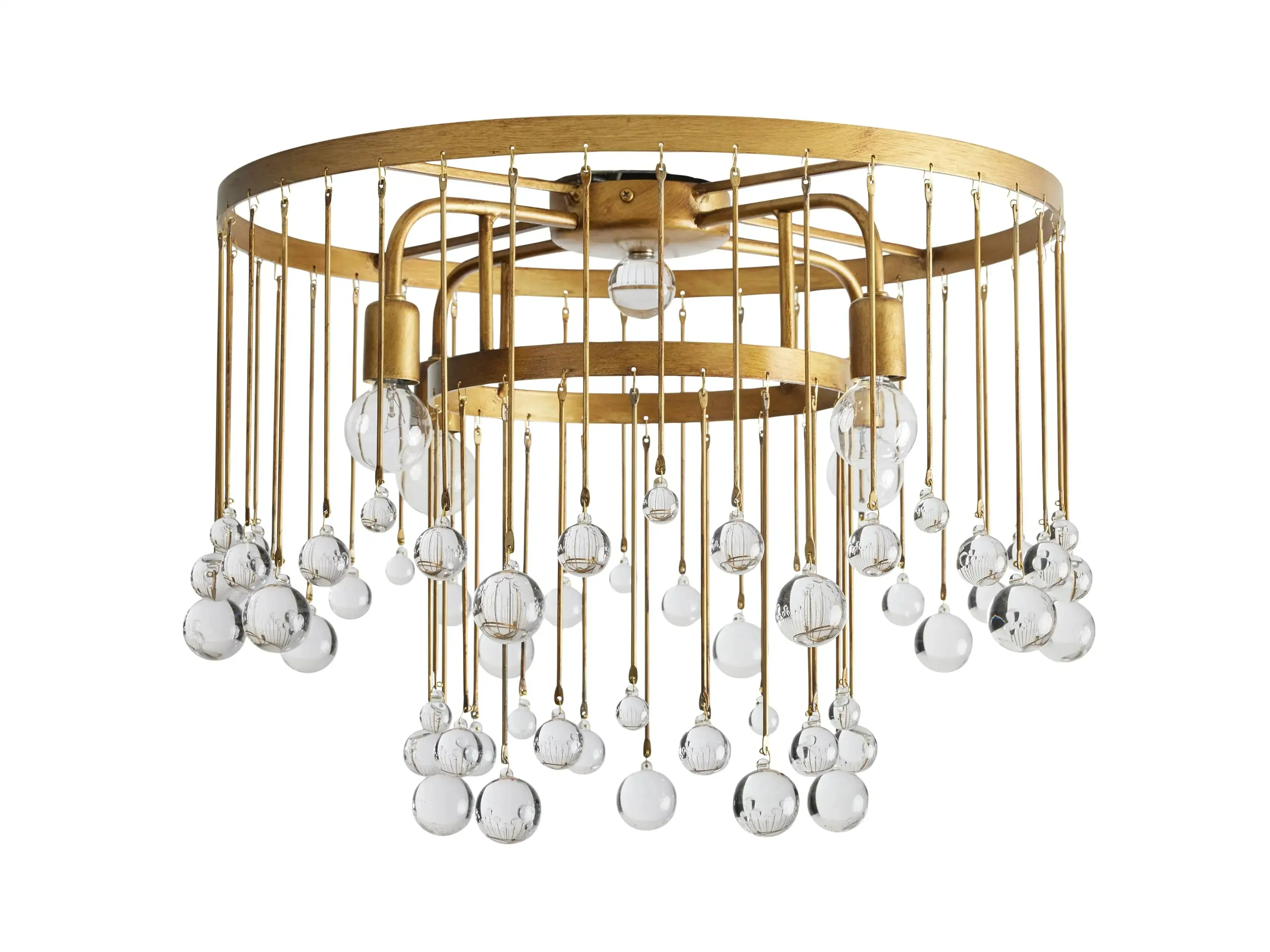 Aubrey Crystal Ball Flushmount Lamp - Image 9