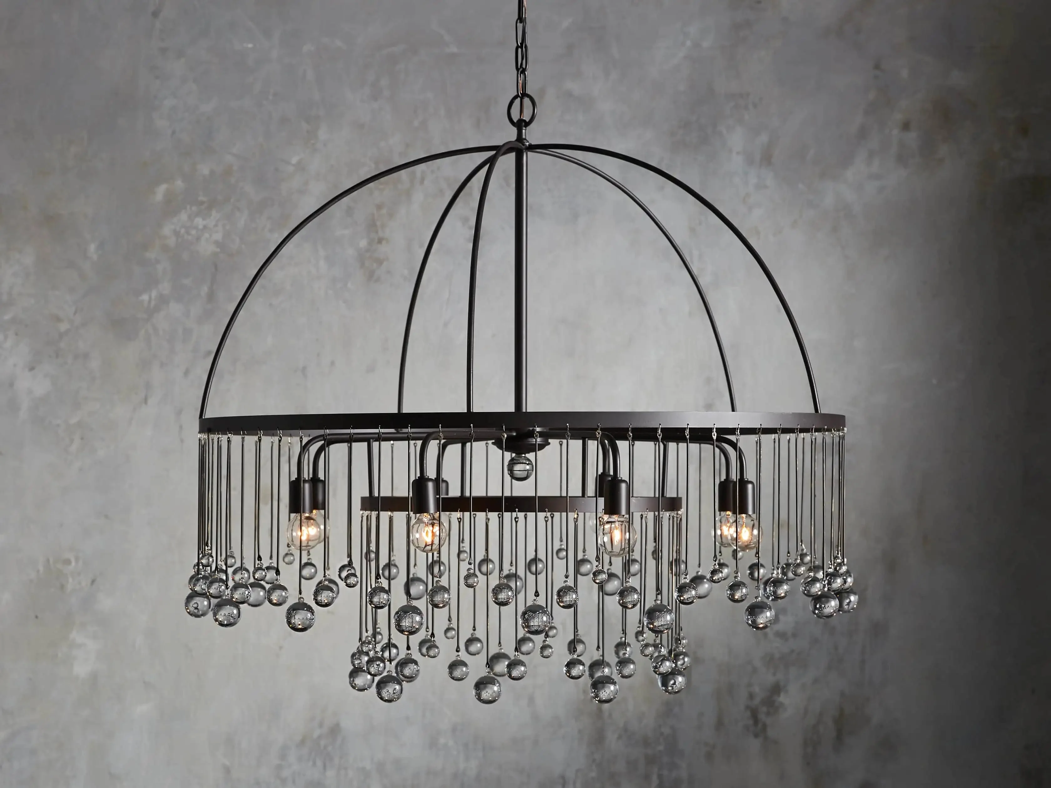 Aubrey Crystal Ball Round Chandelier 5 Light / 8 Light - Image 19