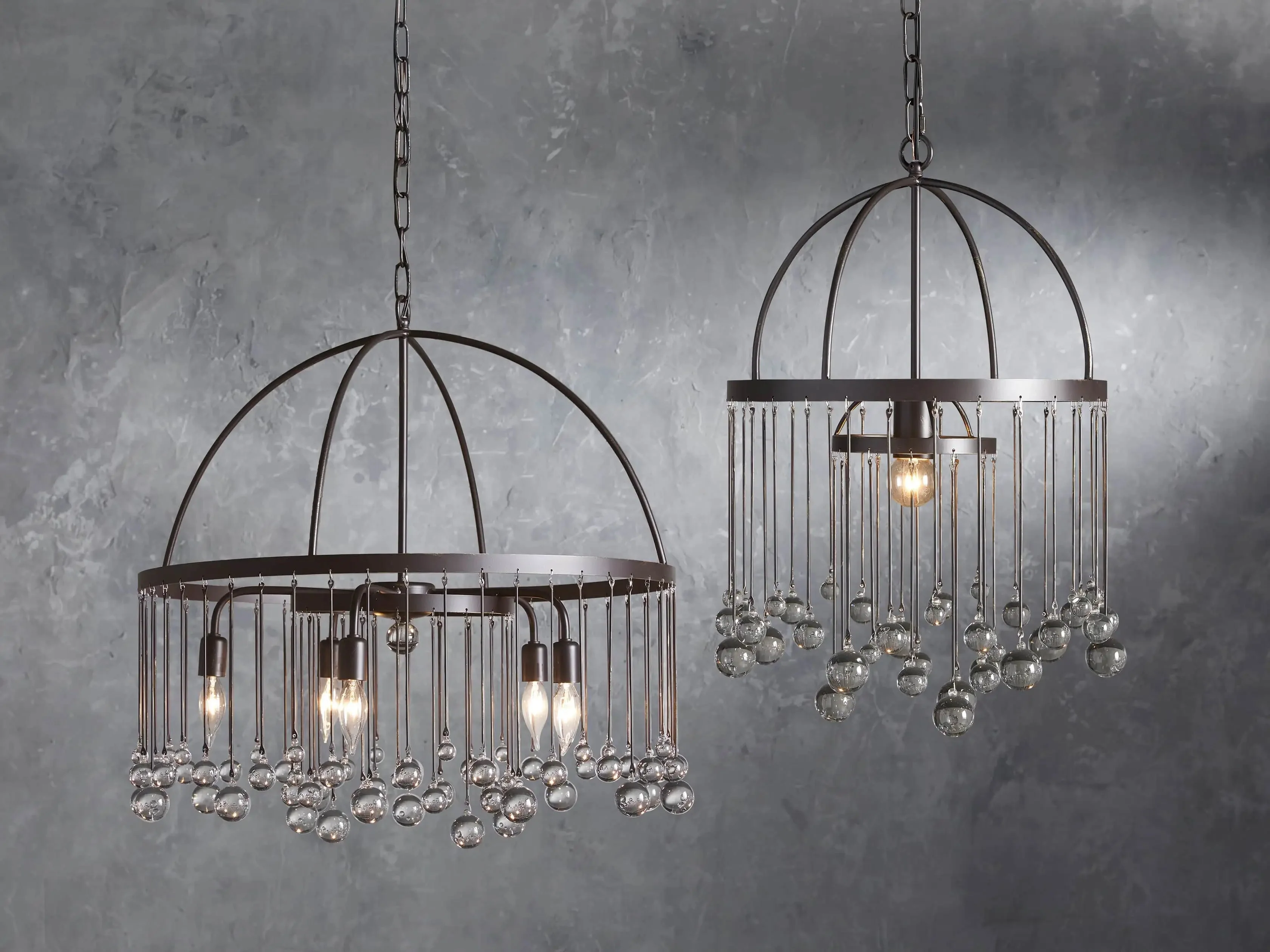 Aubrey Crystal Ball Round Chandelier 5 Light / 8 Light - Image 25