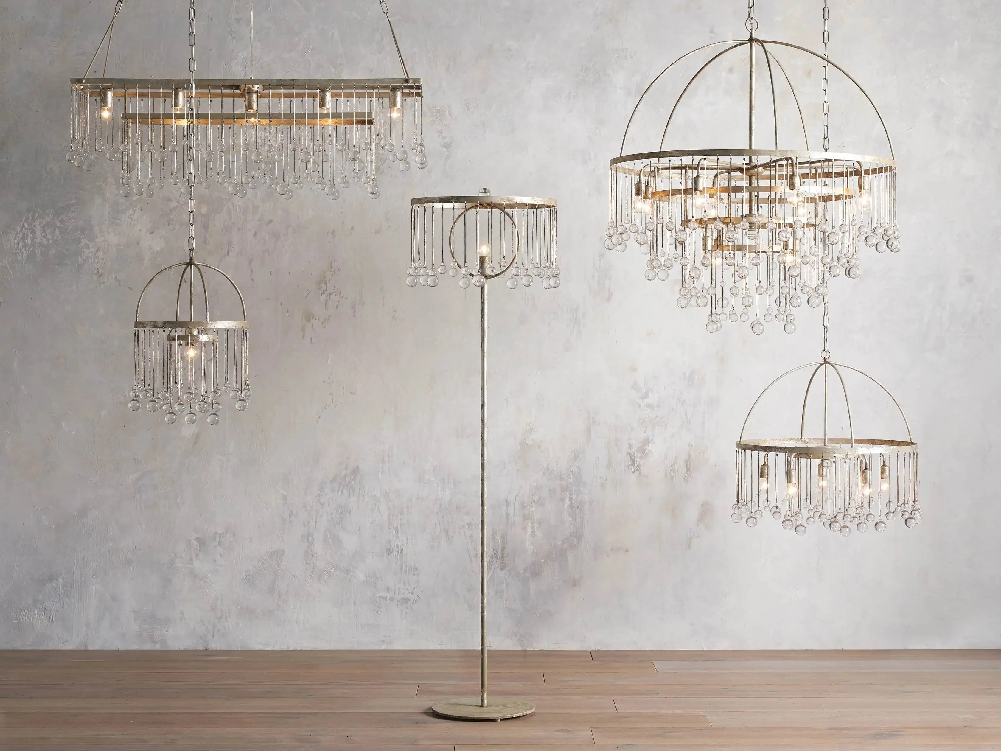 Aubrey Crystal Ball Round Chandelier 5 Light / 8 Light - Image 26