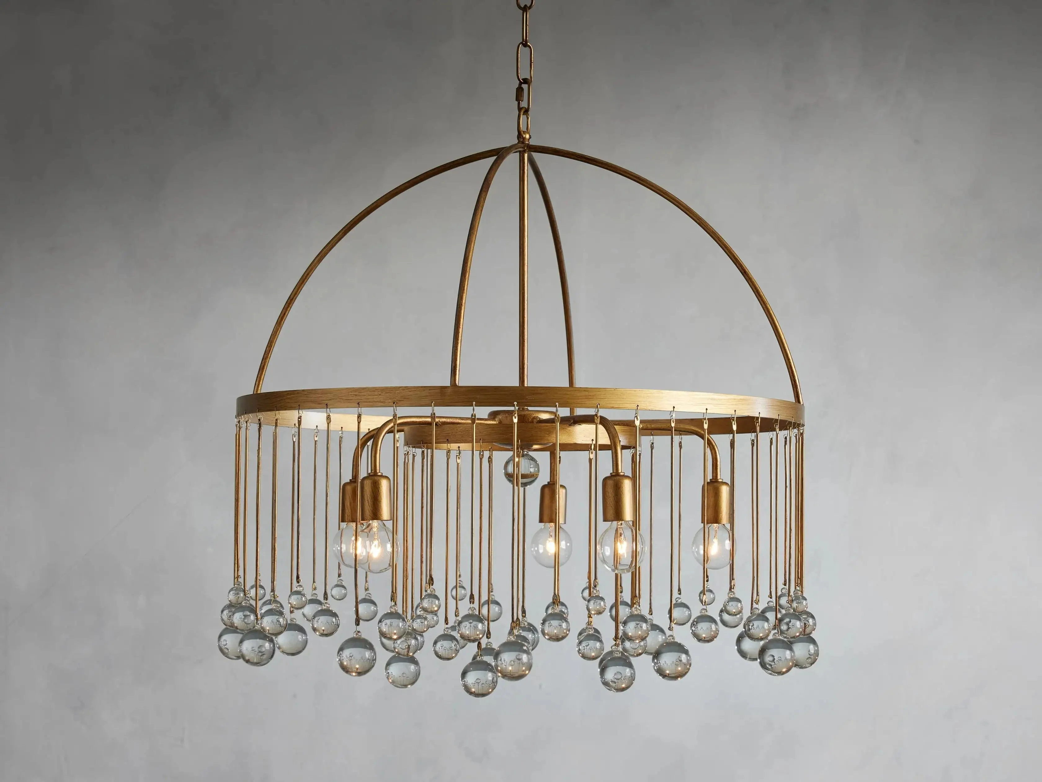 Aubrey Crystal Ball Round Chandelier 5 Light / 8 Light - Image 8