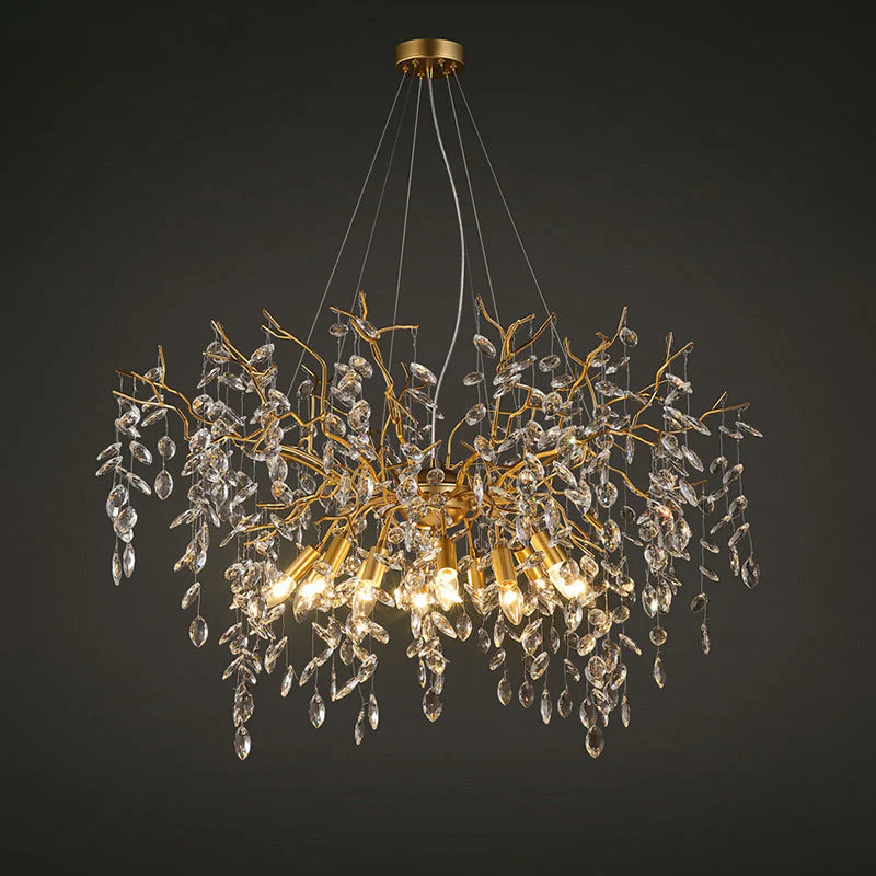 Crystal Raindrop Branch Chandelier 40" - Image 3