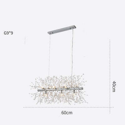 Crystal Cluster Kitchen Lighting Fixtures - Image 12