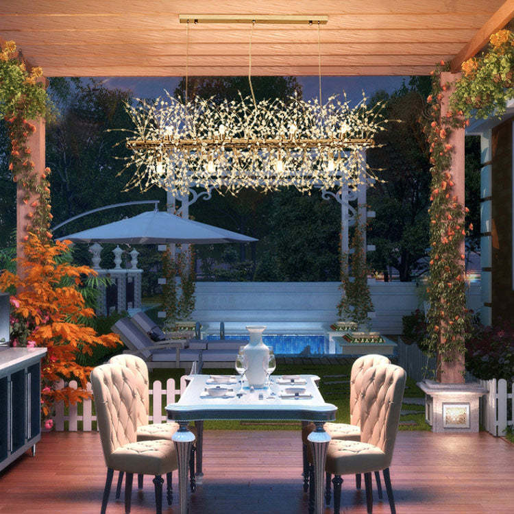 Crystal Cluster Kitchen Lighting Fixtures - Image 3