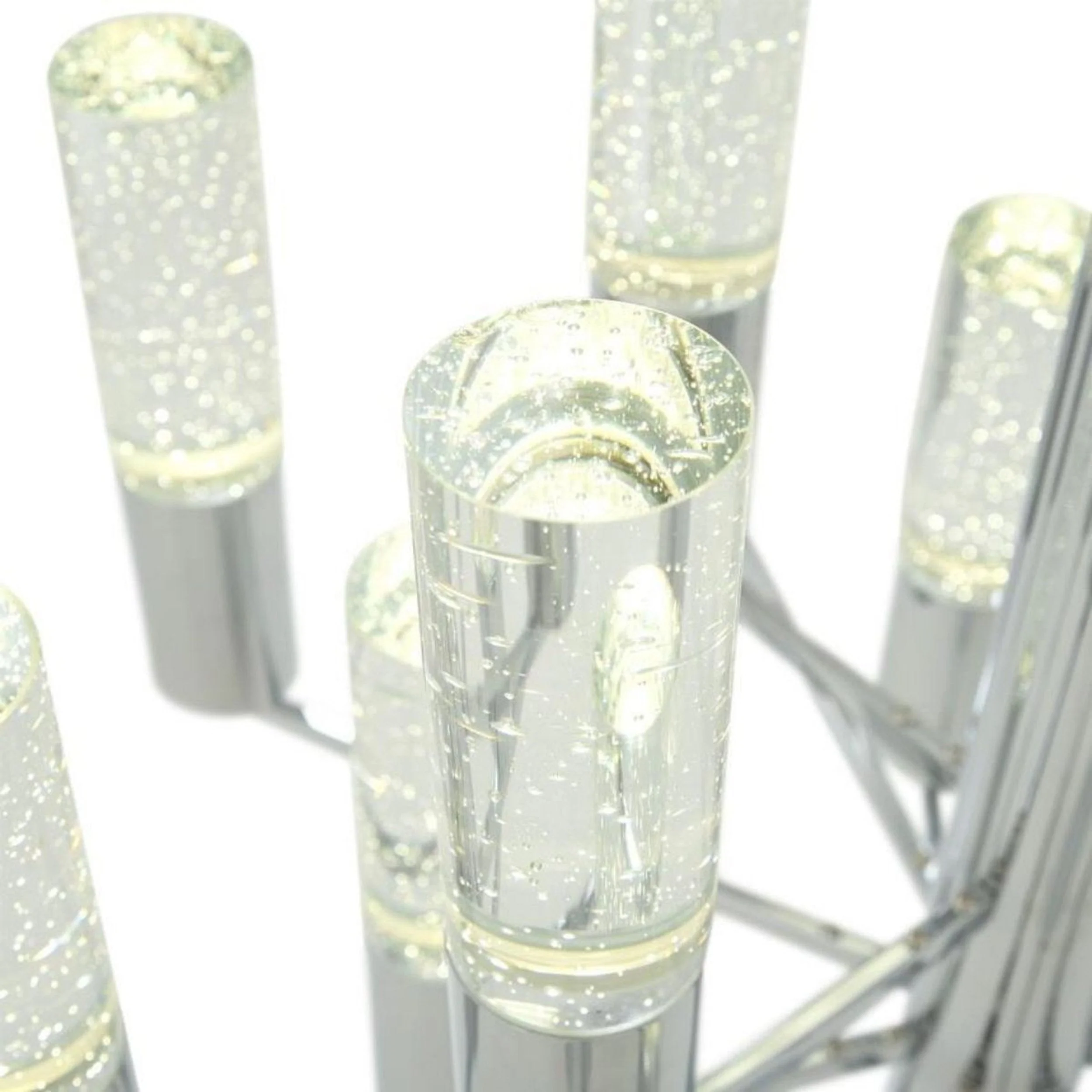 Crystal Cylinders Chandelier // 16 Lights // Dimmable - Image 7