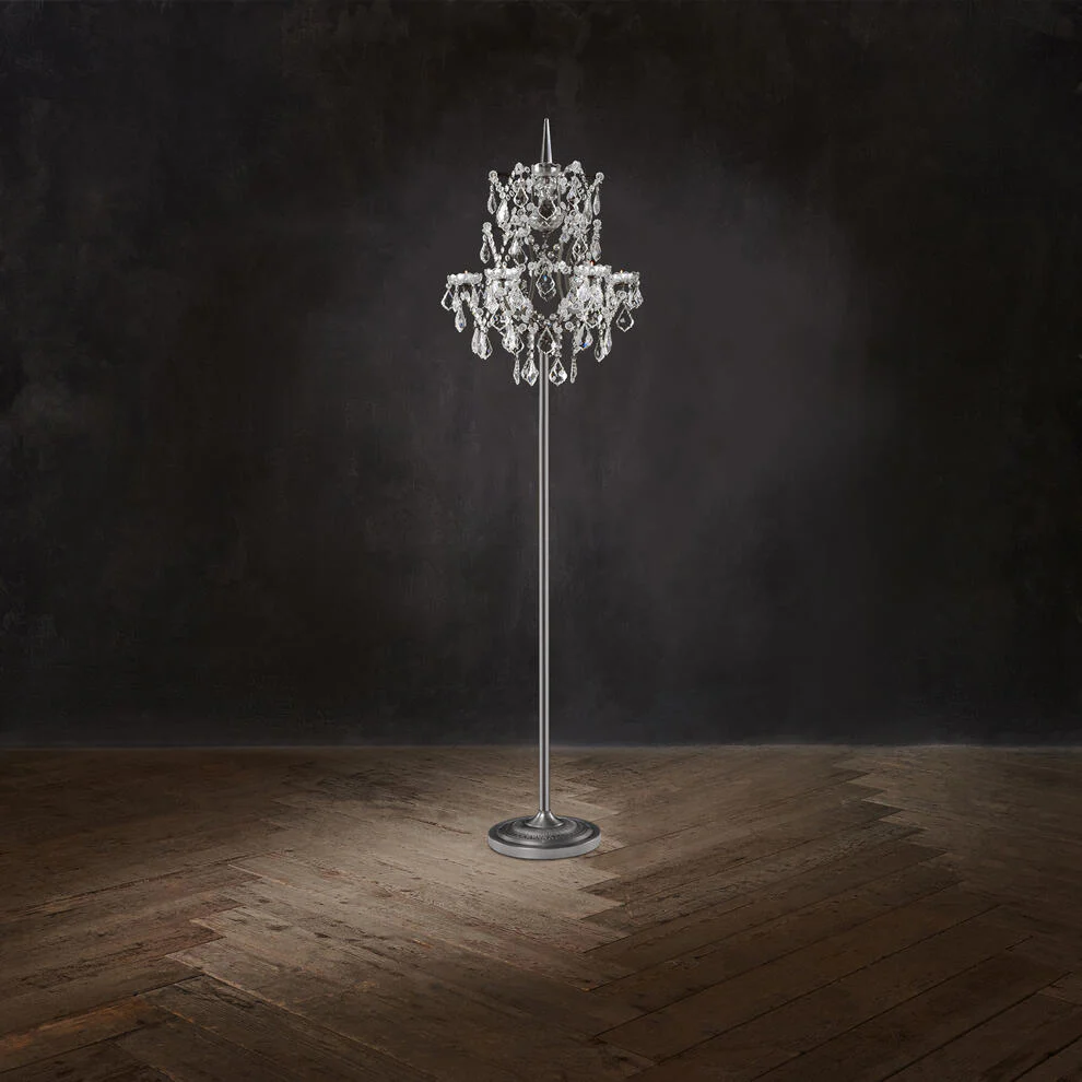 Crystal Floor Candelabra - Image 2