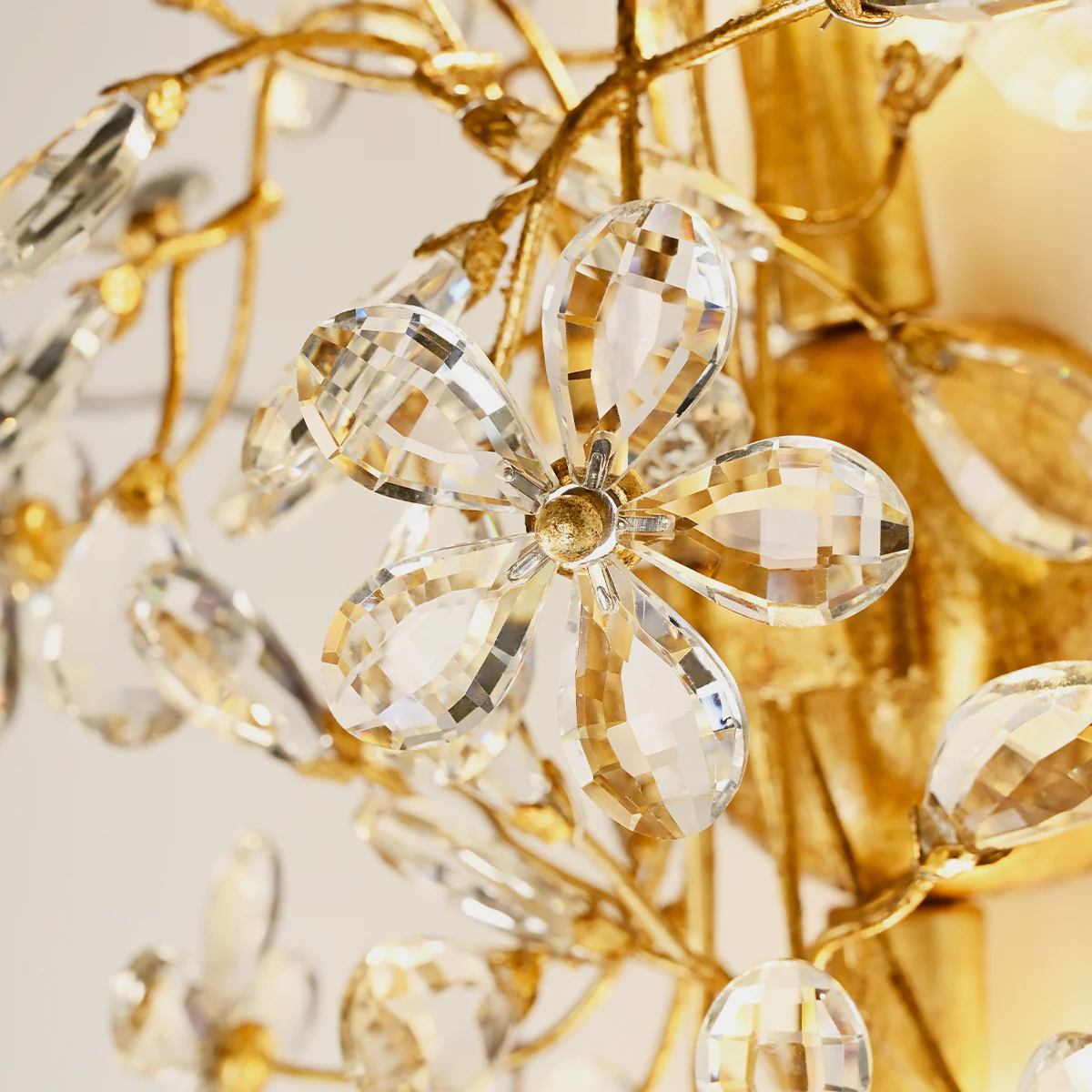 Crystal Flowers Fiore 2-Light Wall Sconce - Image 15