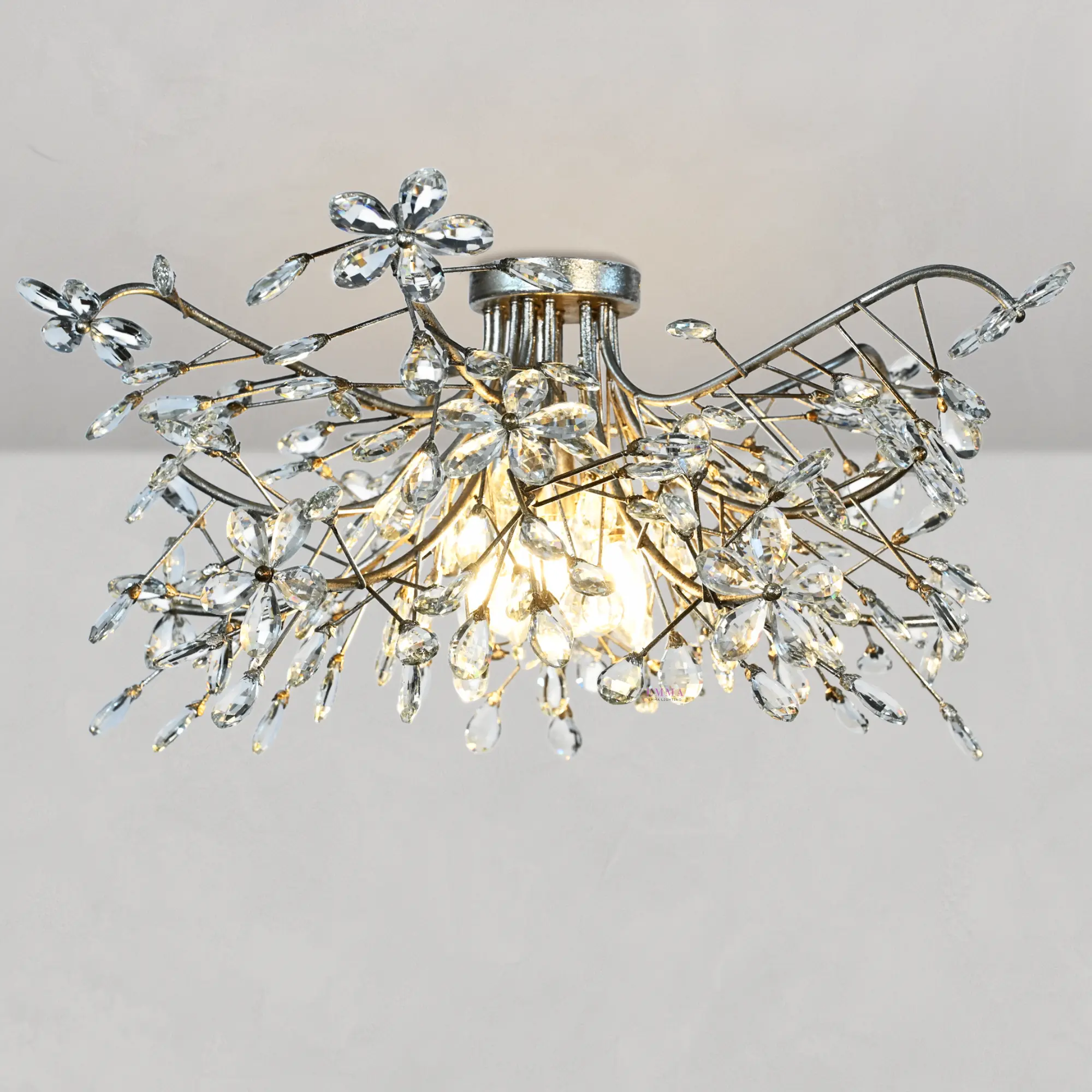 Crystal Flowers Fiore Flushmount - Image 11