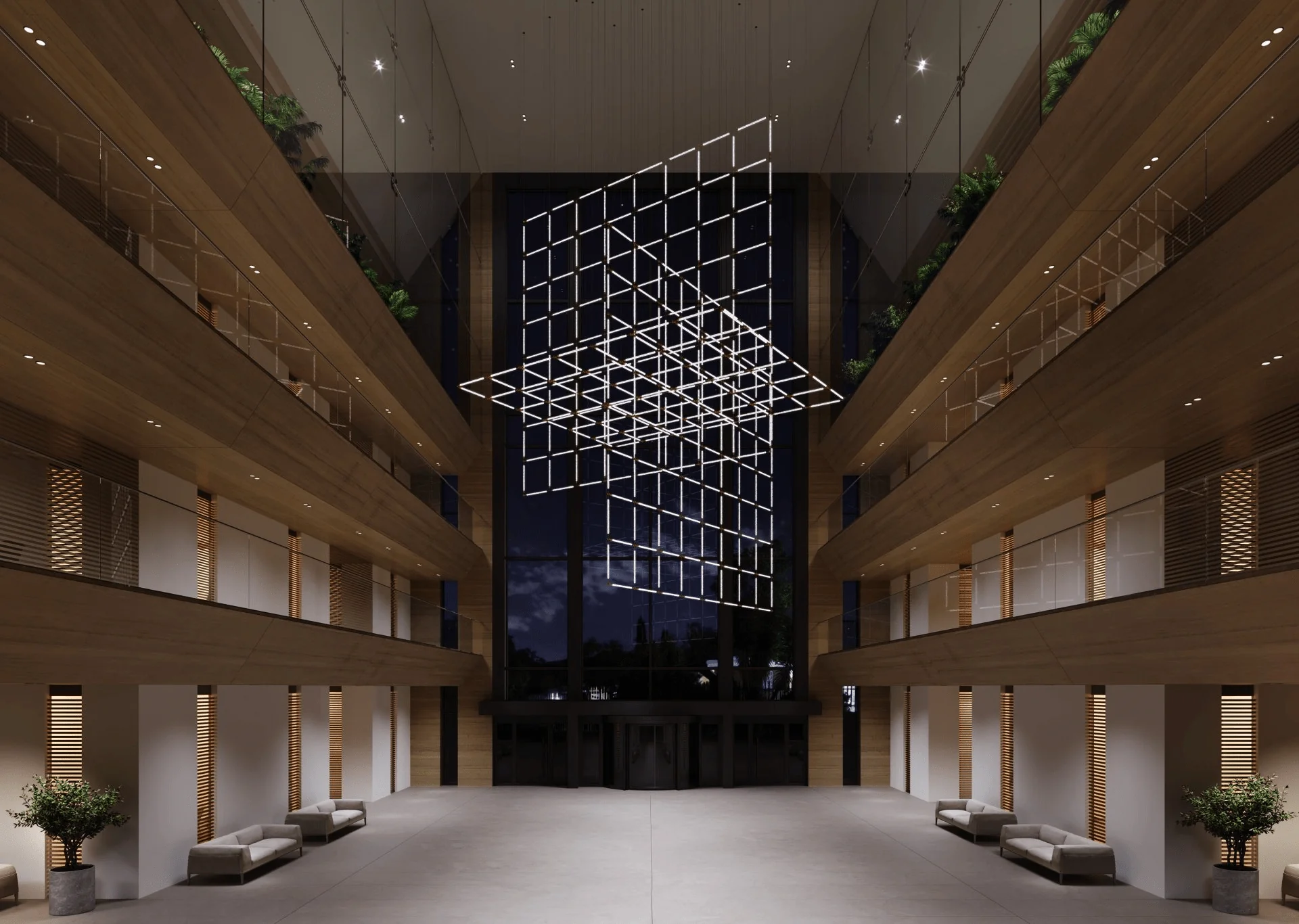 Crystal Grid Customize Chandelier - Image 10