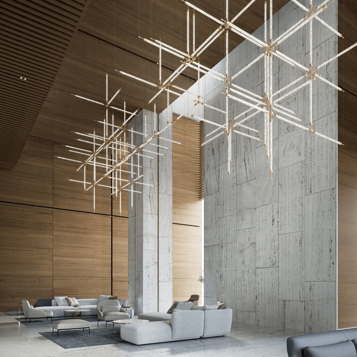 Crystal Grid Customize Chandelier - Image 12
