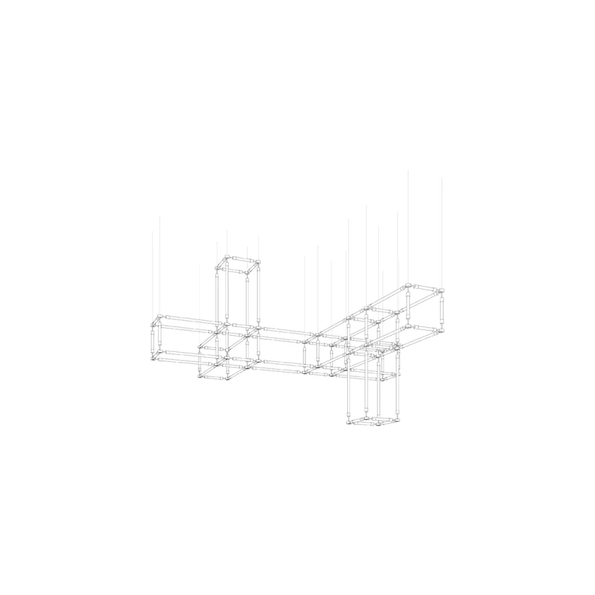 Crystal Grid Customize Chandelier - Image 16