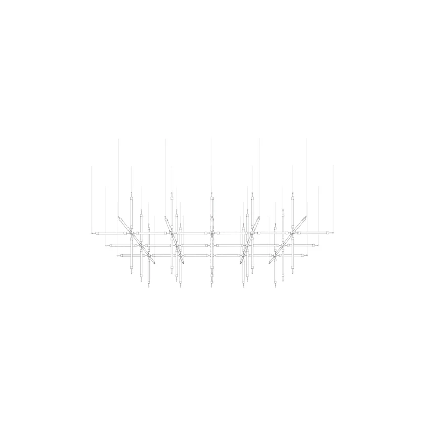 Crystal Grid Customize Chandelier - Image 17