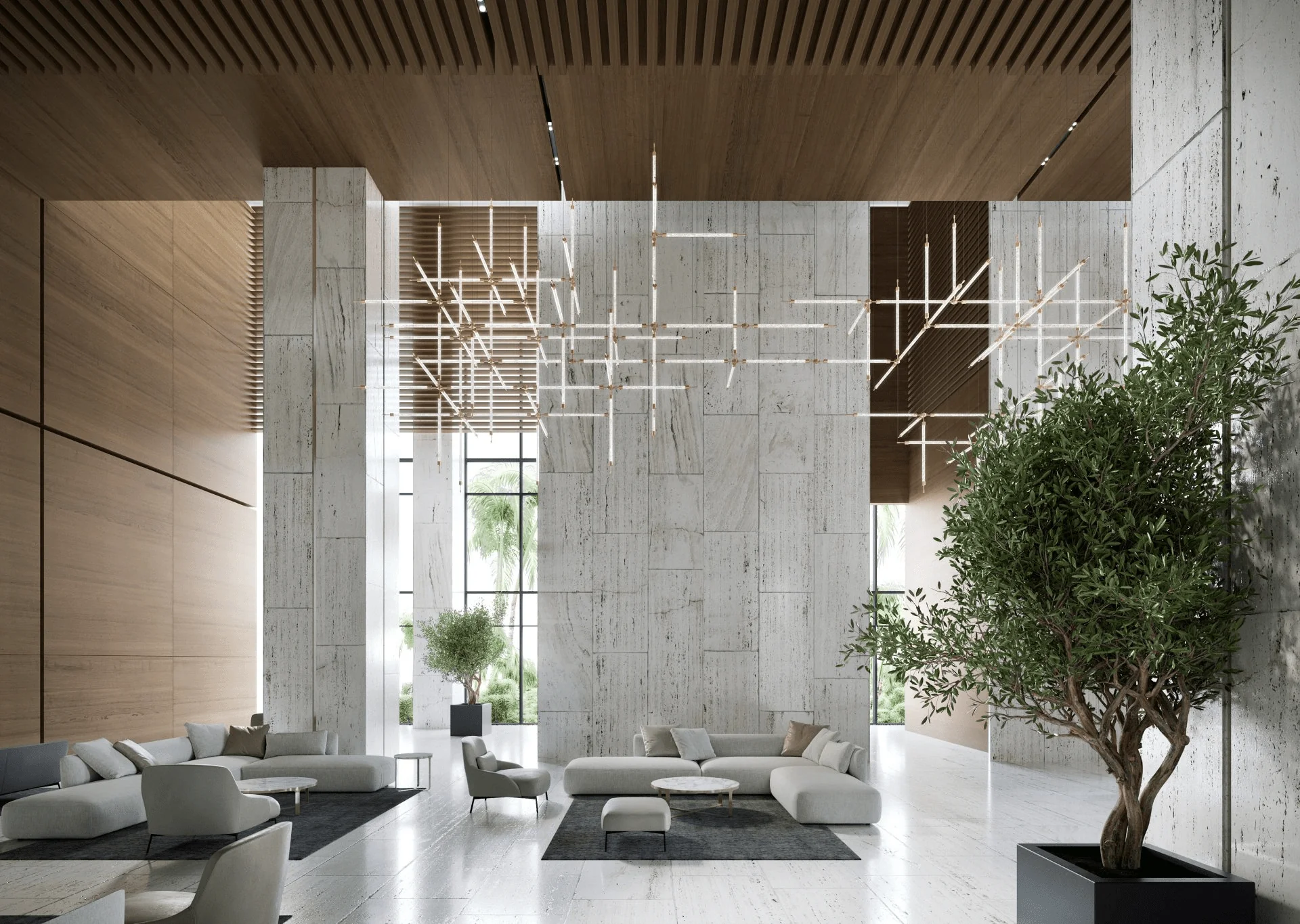 Crystal Grid Customize Chandelier - Image 2