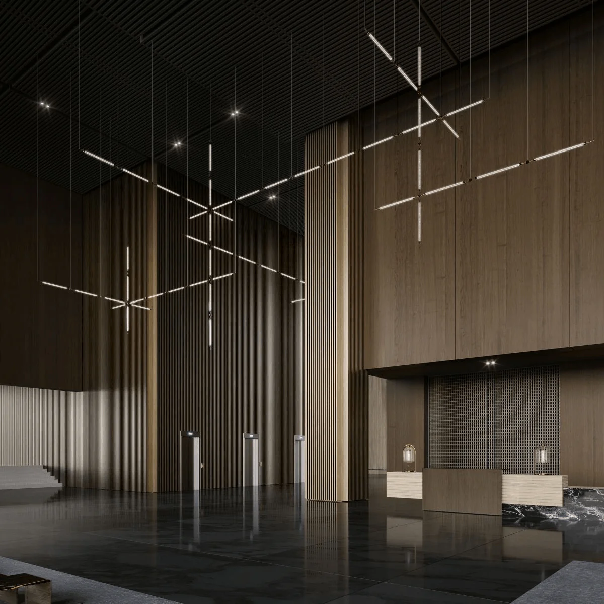 Crystal Grid Customize Chandelier - Image 24