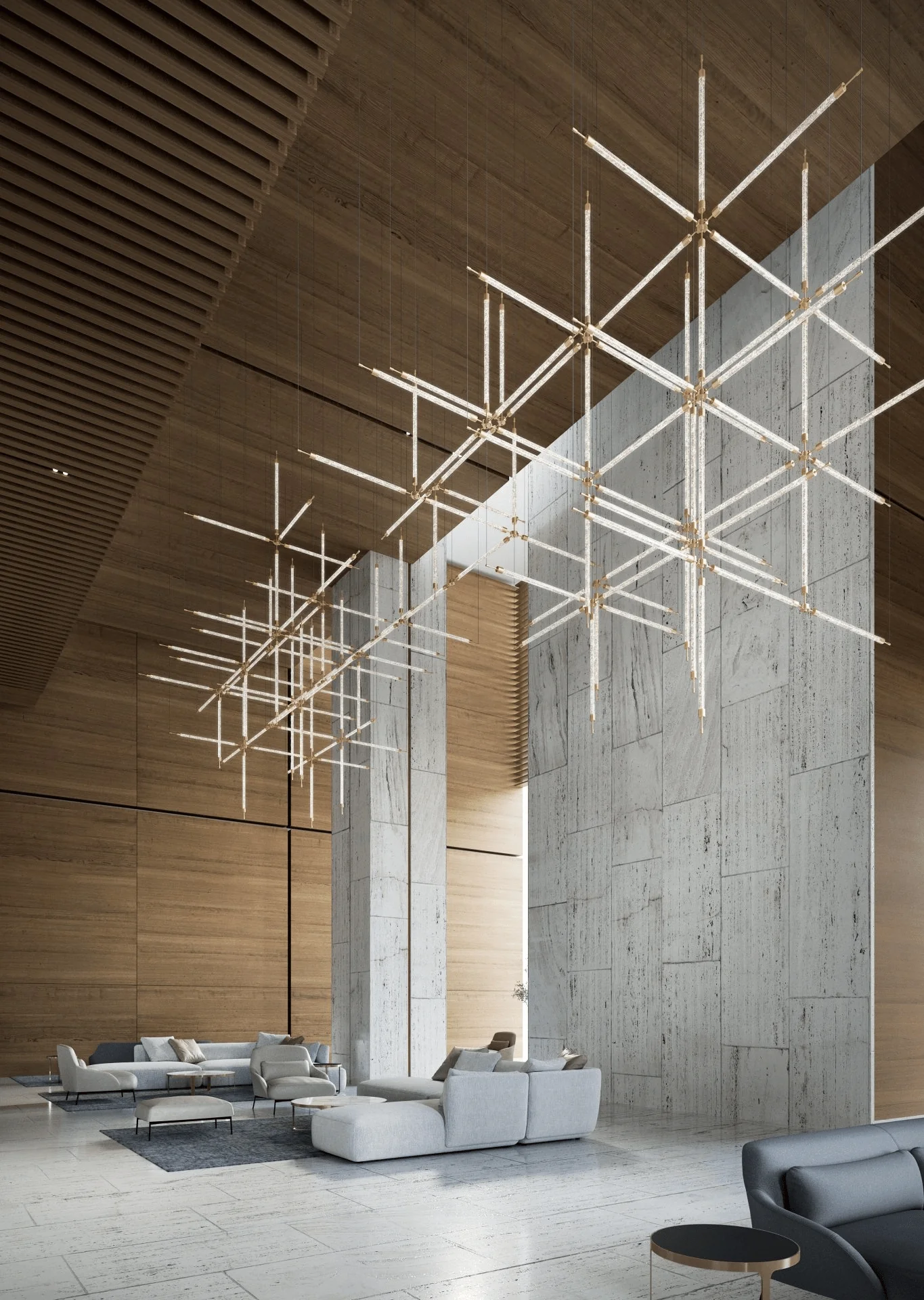 Crystal Grid Customize Chandelier - Image 29