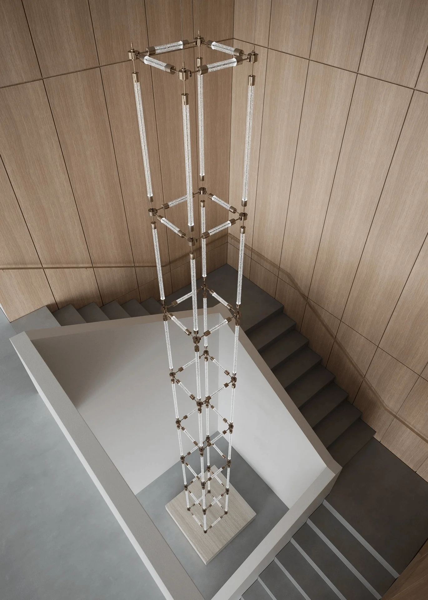 Crystal Grid Customize Chandelier - Image 5