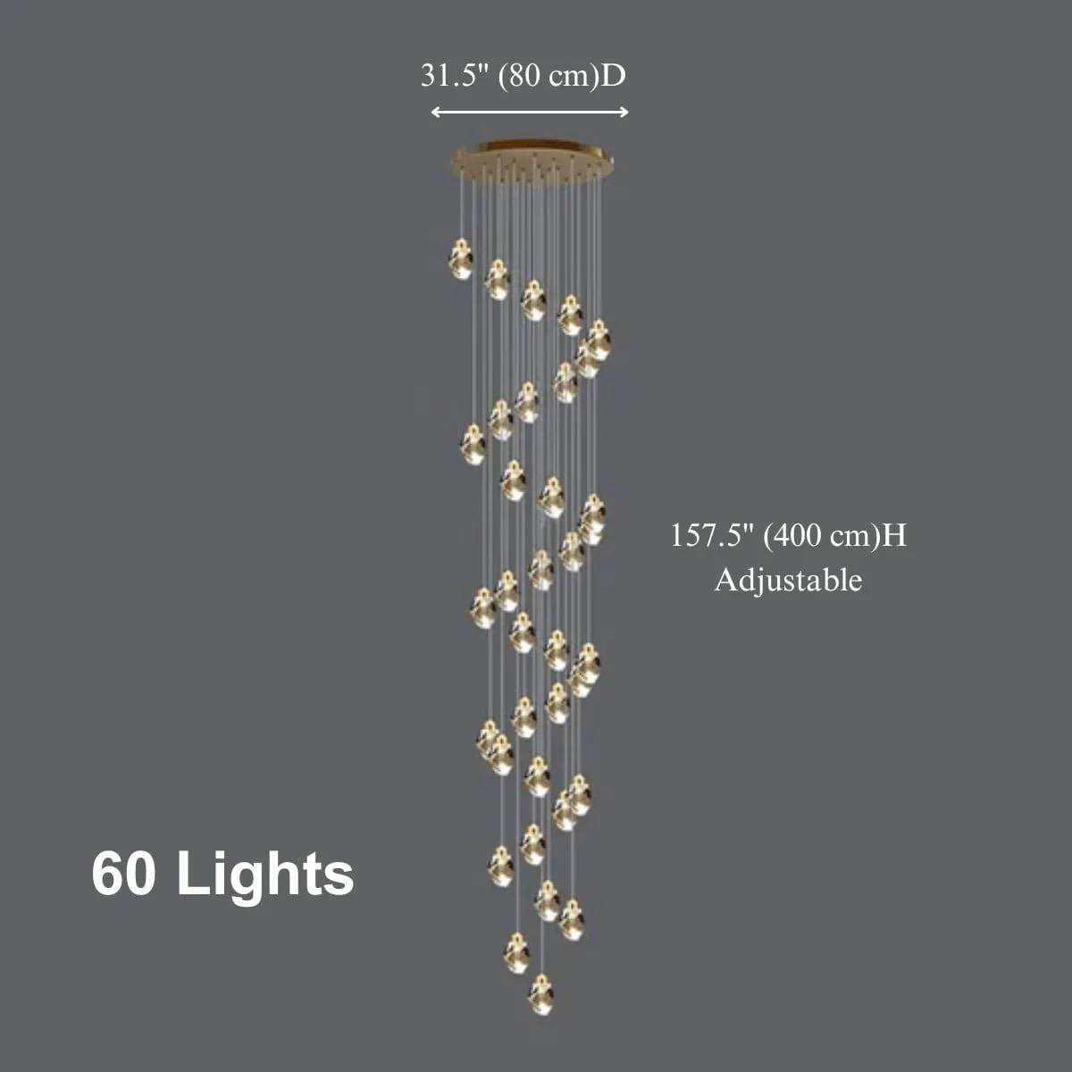 Crystal Rock Chandelier(Grand) - Image 17