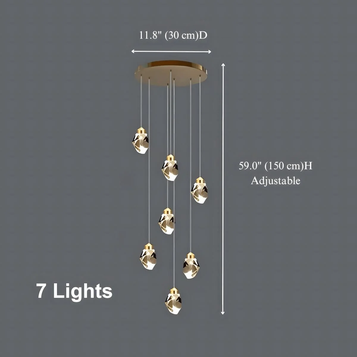 Crystal Rock Chandelier(Grand) - Image 20