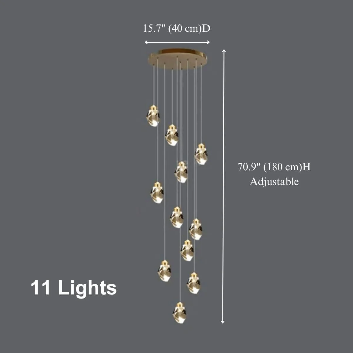 Crystal Rock Chandelier(Grand) - Image 28