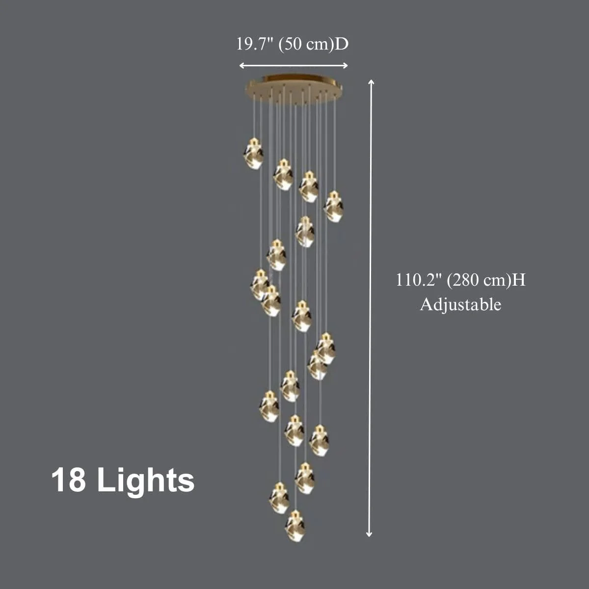 Crystal Rock Chandelier(Grand) - Image 31