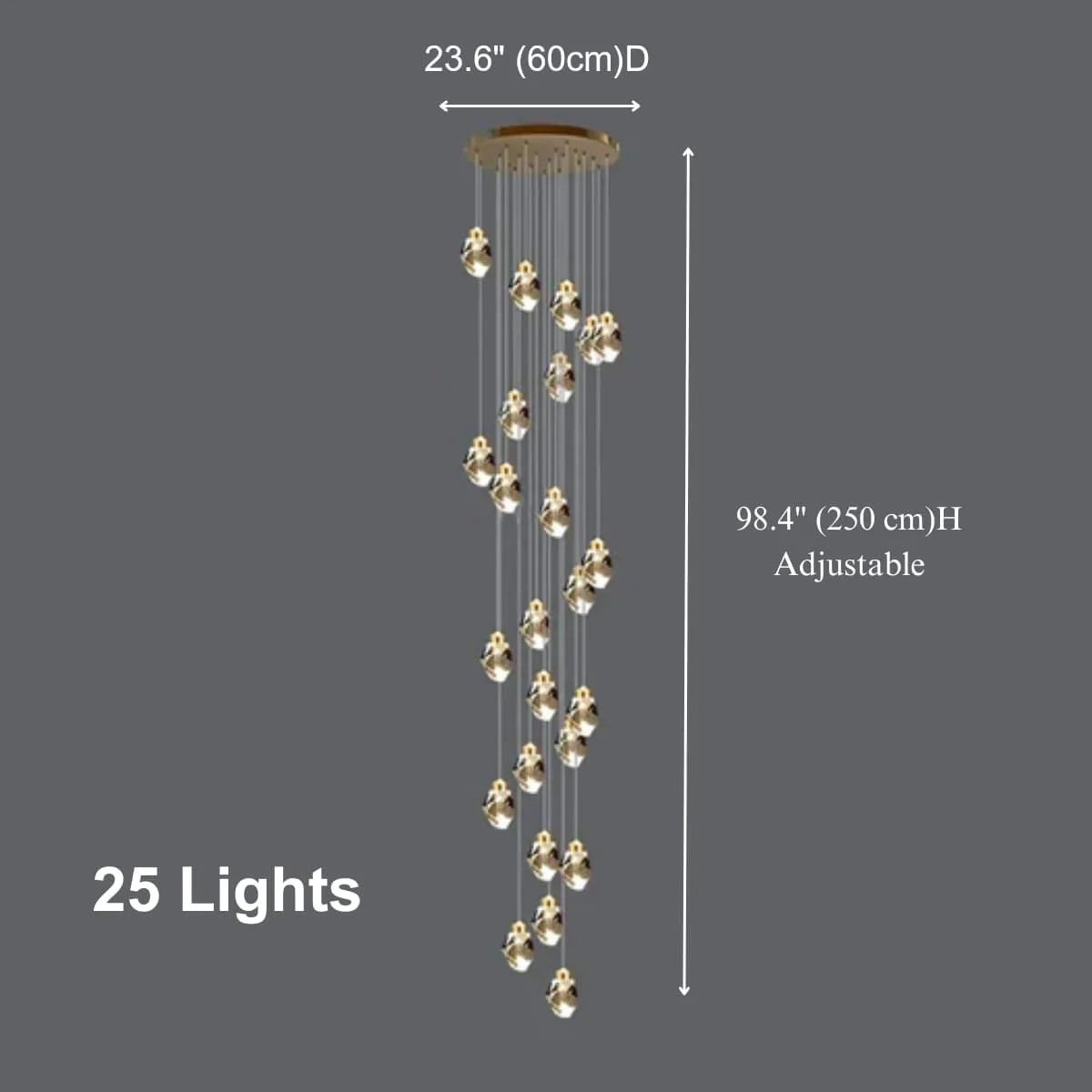 Crystal Rock Chandelier(Grand) - Image 32
