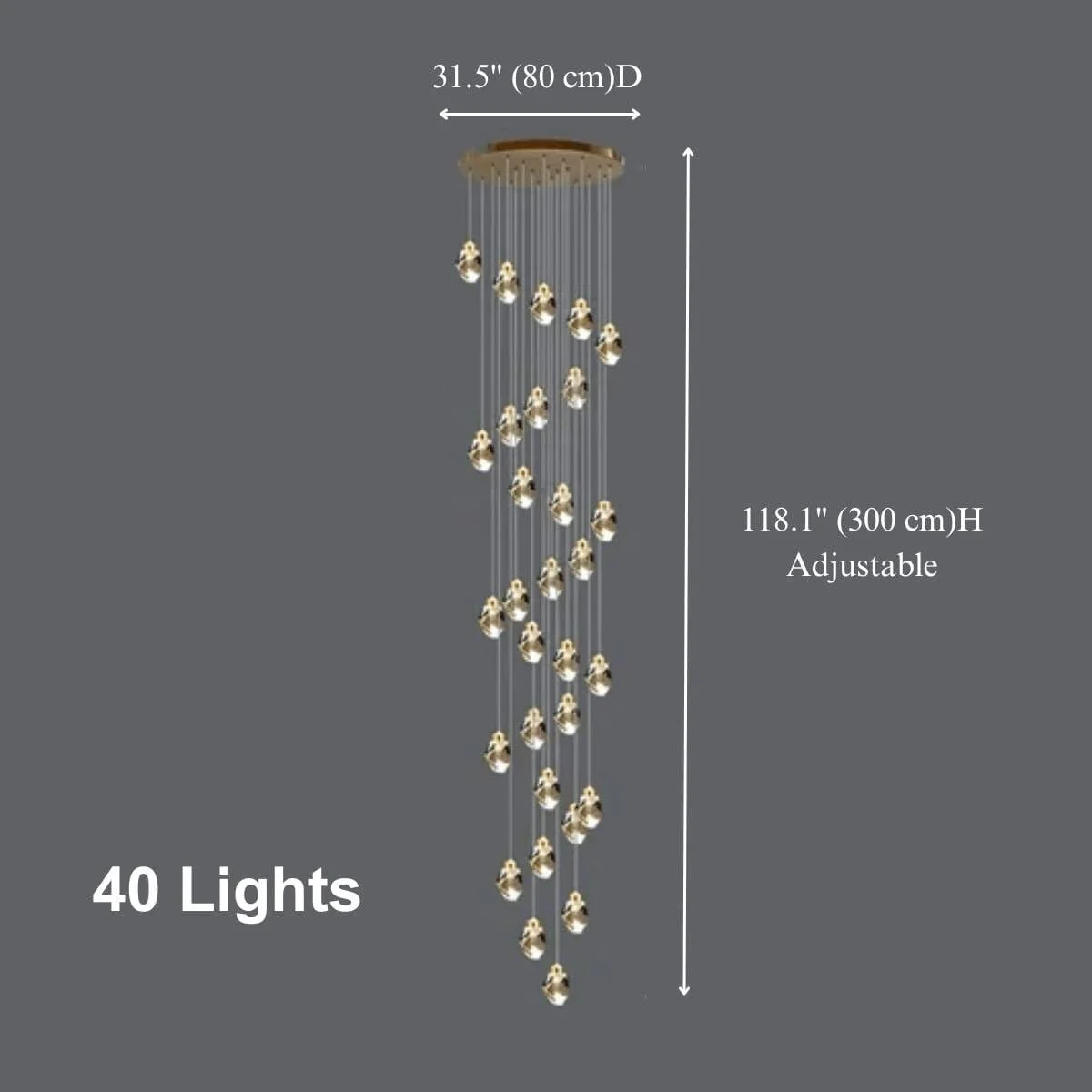 Crystal Rock Chandelier(Grand) - Image 33