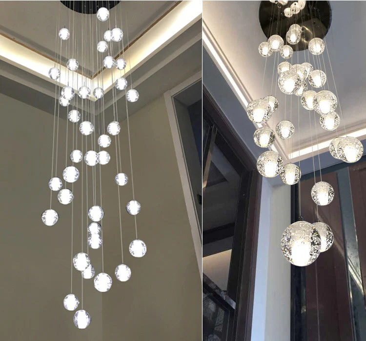 Dazzling Crystal Sphere Chandelier by Aurorae Lighting - Image 10
