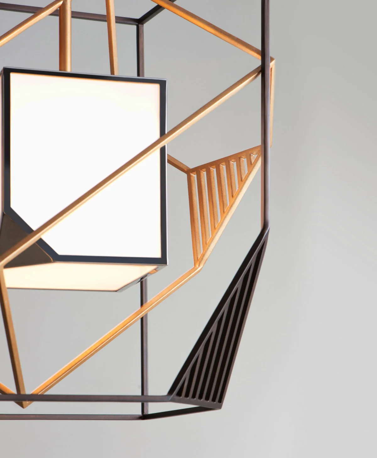 Cubist Modern Chandelier - F6085-CE - Troy Lighting - Image 2