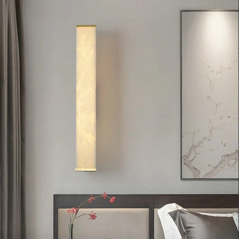 Cuboid Alabaster Wall Light - Image 14