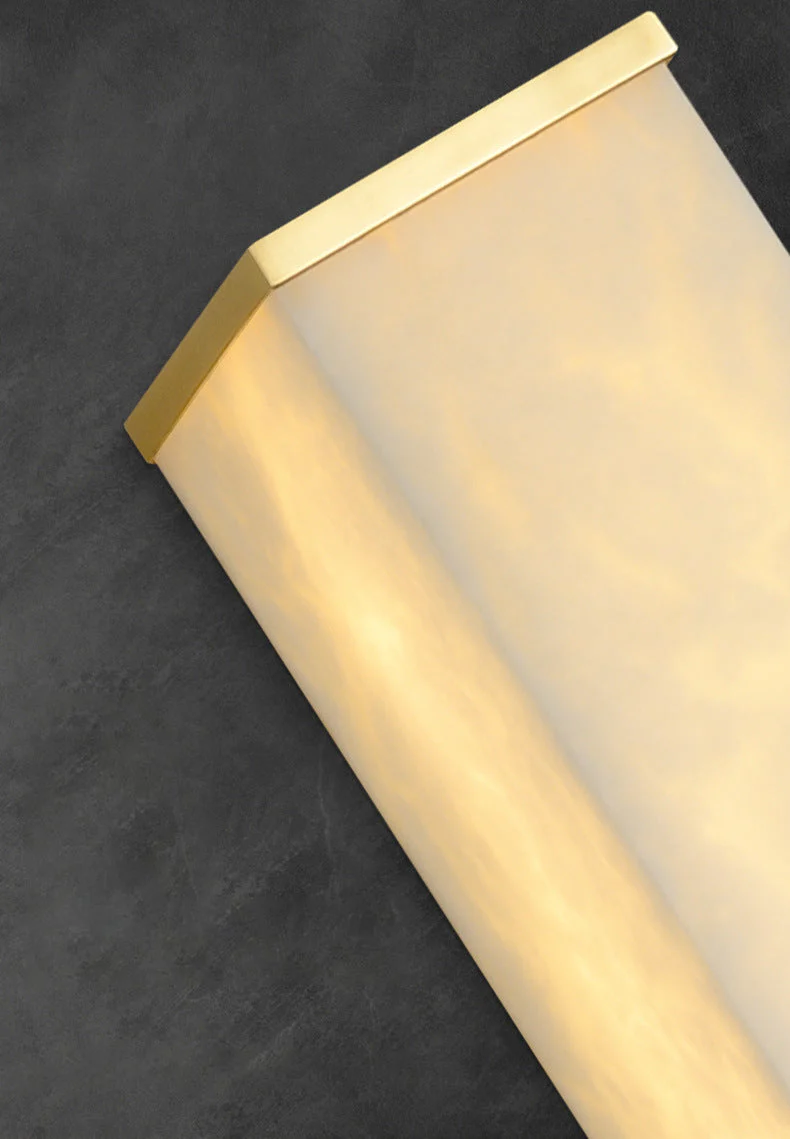 Cuboid Alabaster Wall Light - Image 15
