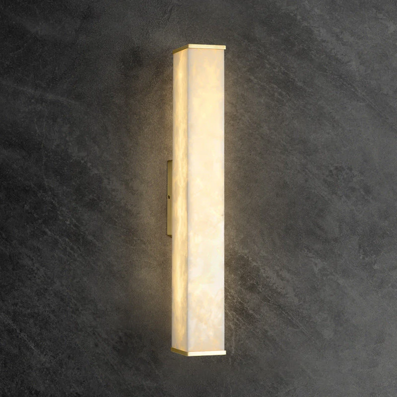 Cuboid Alabaster Wall Light - Image 18