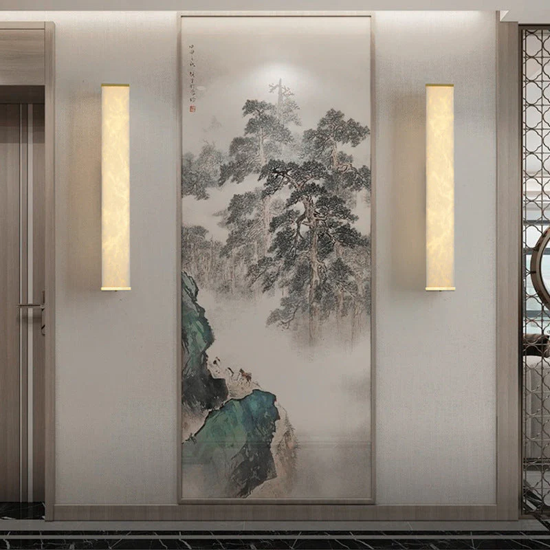 Cuboid Alabaster Wall Light - Image 7