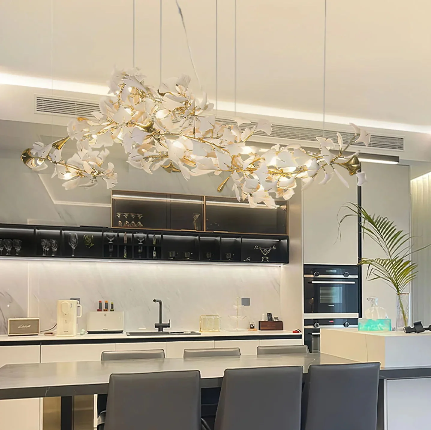 Gingko Leaves Chandelier - Image 101