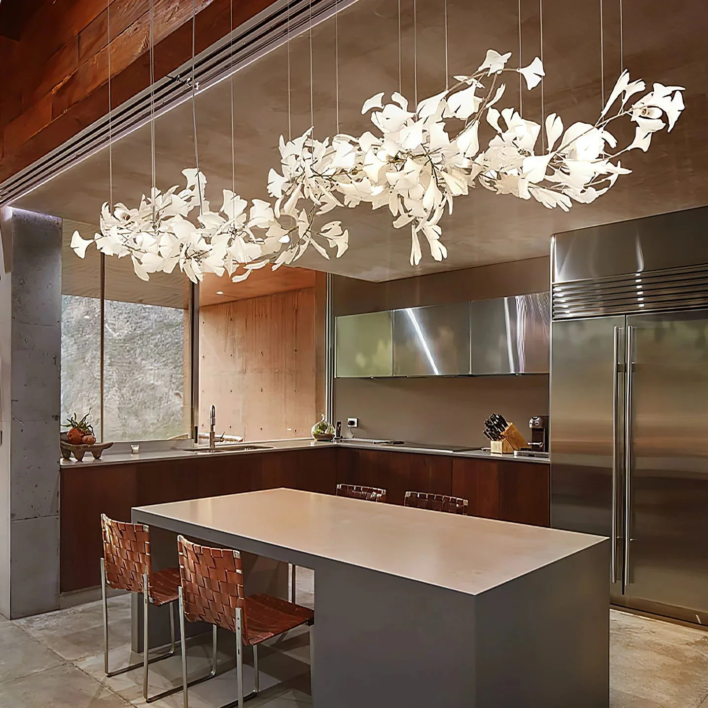 Gingko Leaves Chandelier - Image 102