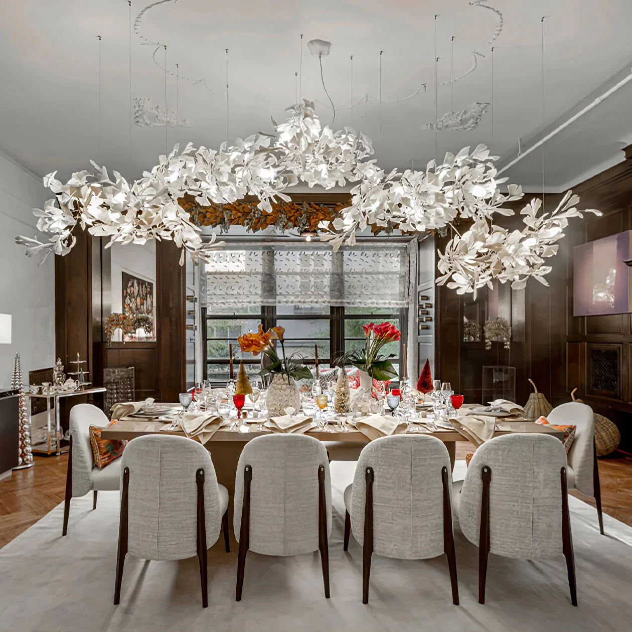 Gingko Leaves Chandelier - Image 104