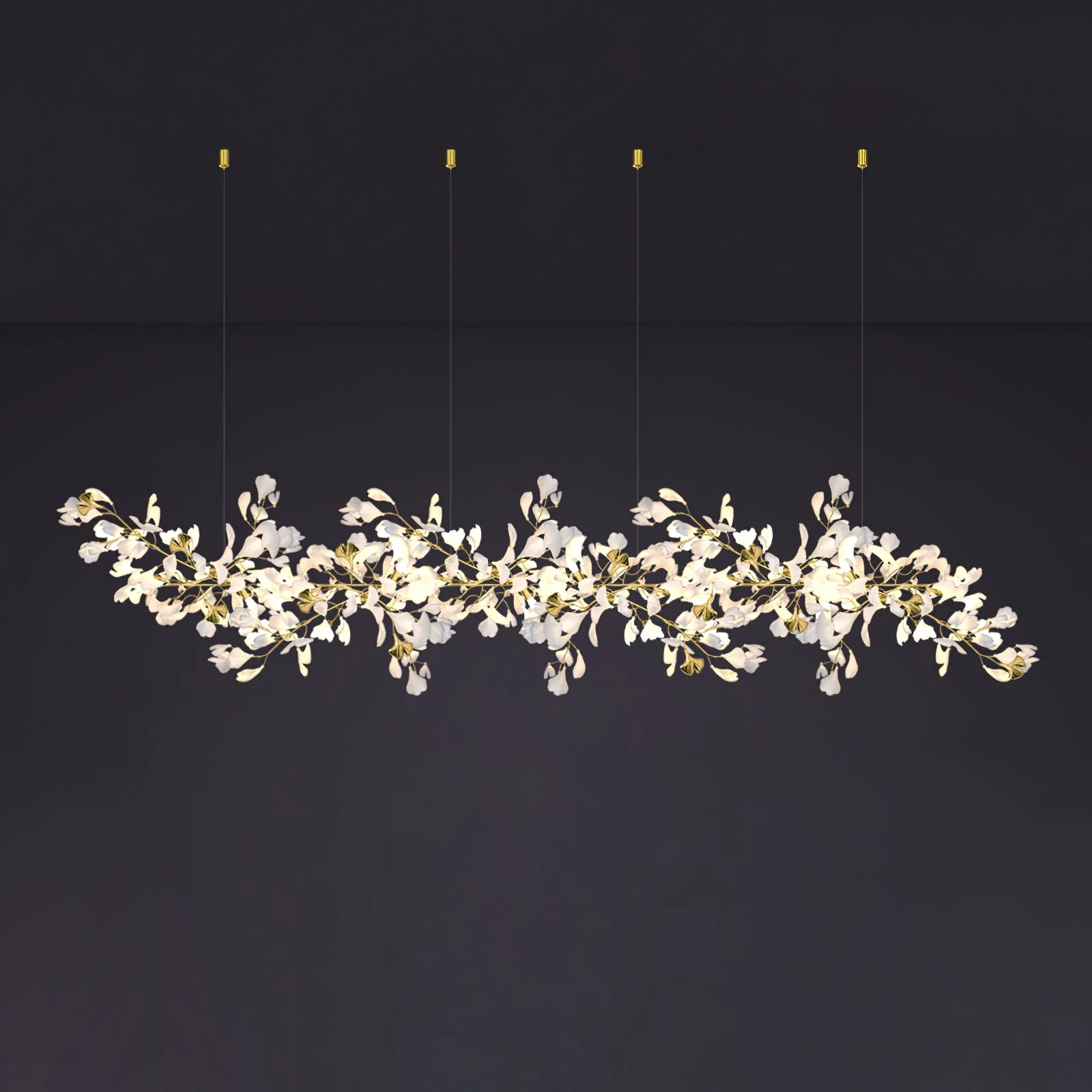 Gingko Leaves Chandelier - Image 112