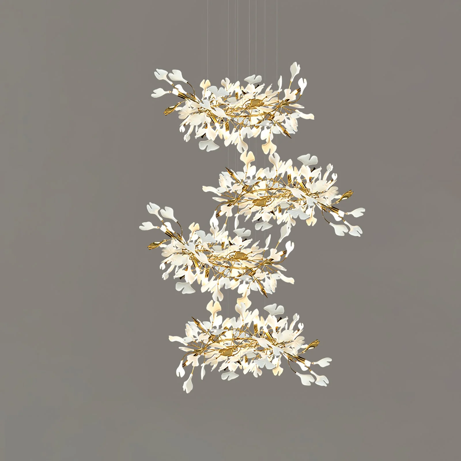 Gingko Leaves Chandelier - Image 114