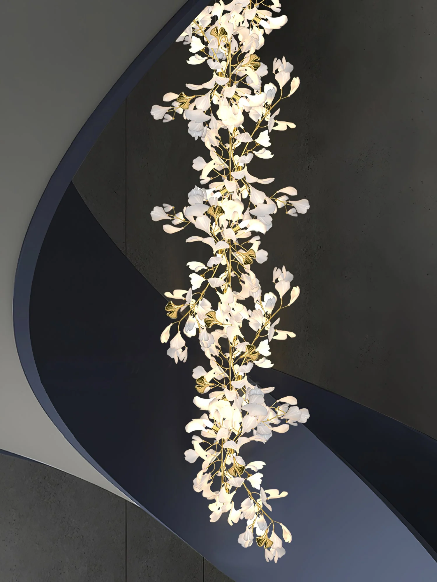 Gingko Leaves Chandelier - Image 116