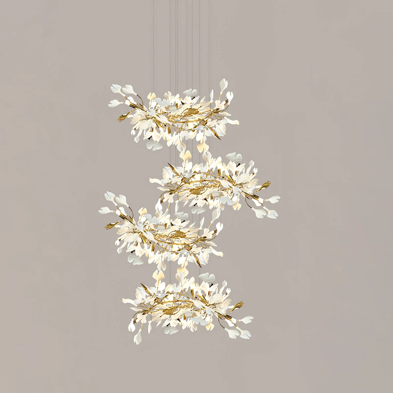 Gingko Leaves Chandelier - Image 118