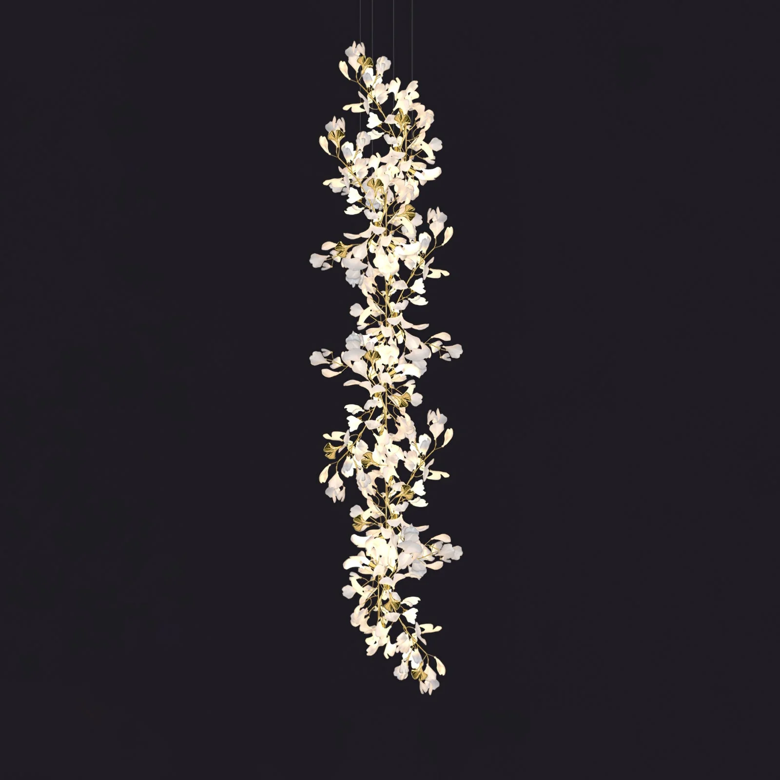 Gingko Leaves Chandelier - Image 119