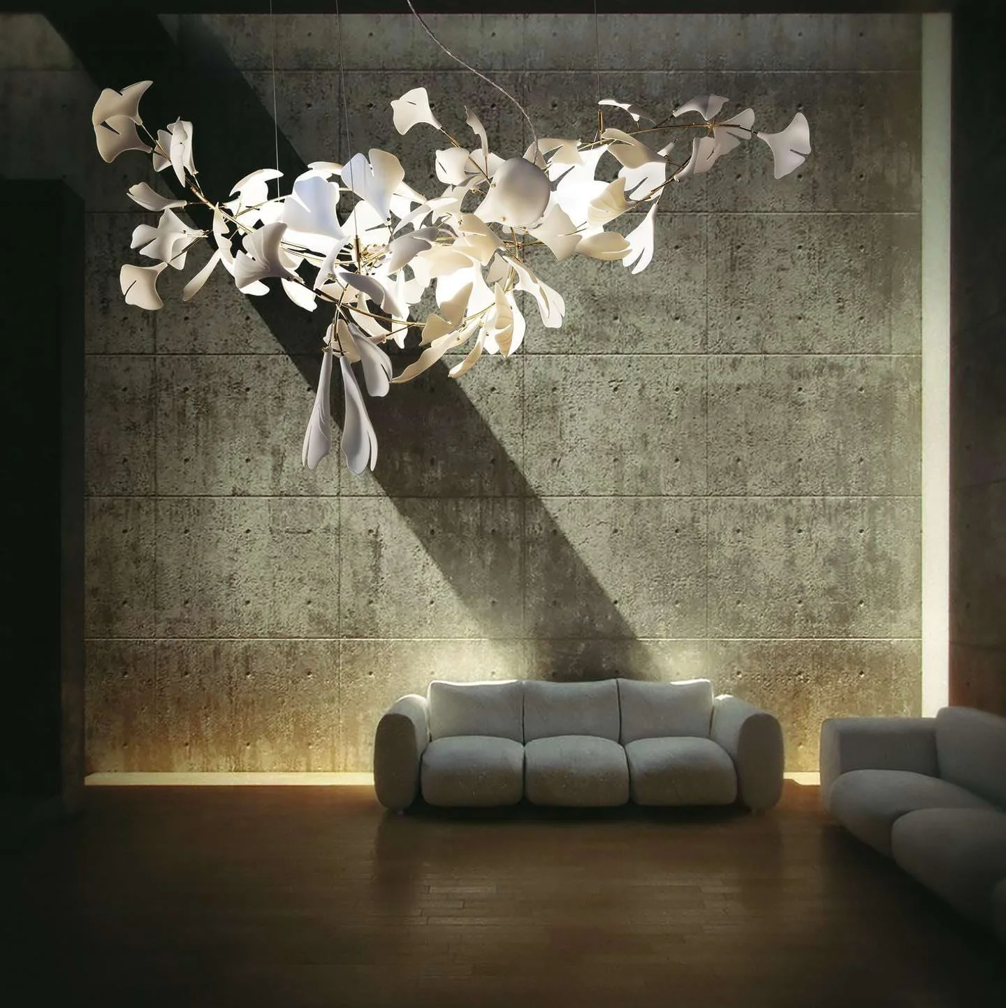 Gingko Leaves Chandelier - Image 32