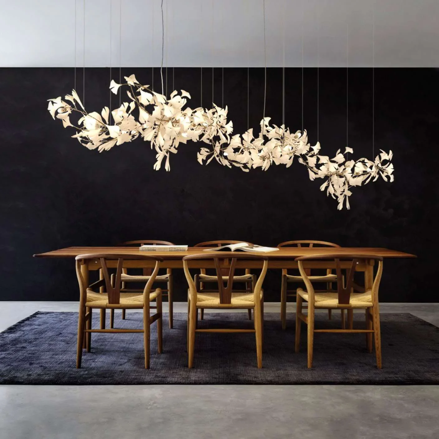 Gingko Leaves Chandelier - Image 36